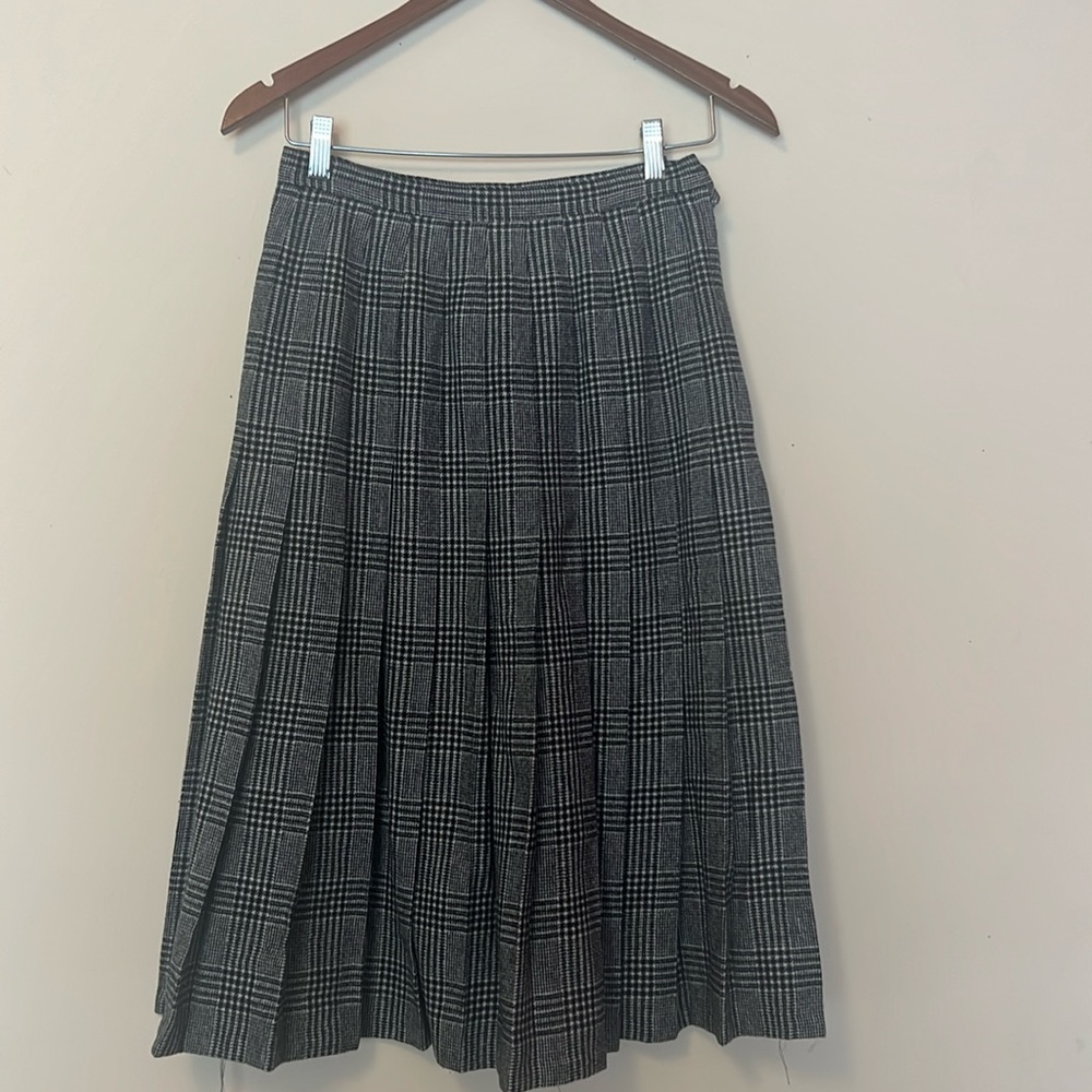 Vintage Pendleton Plaid Skirt